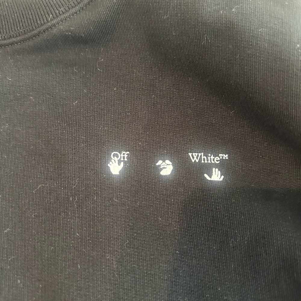 Off-White Black Crewneck